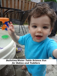Water Science Fun for Babies and Toddlers